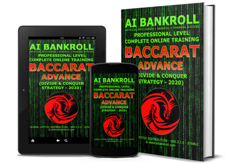 Baccarat Advance (Divide & Conquer) Strategy 2021
